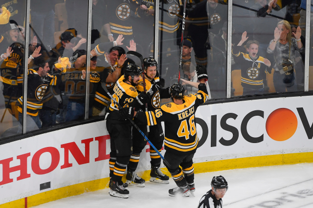 Hokejisté Bostonu.