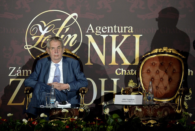Miloš Zeman na Žofínském fóru hovořil na téma Národní zájem České republiky.