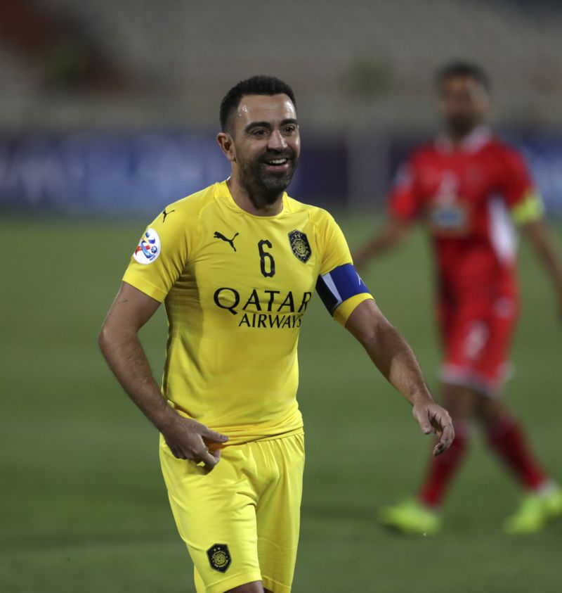 Španělský fotbalista Xavi.