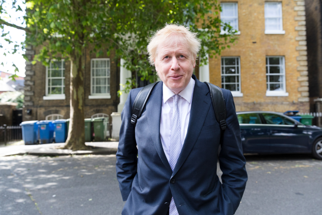 Britský ministr zahraničí Boris Johnson.