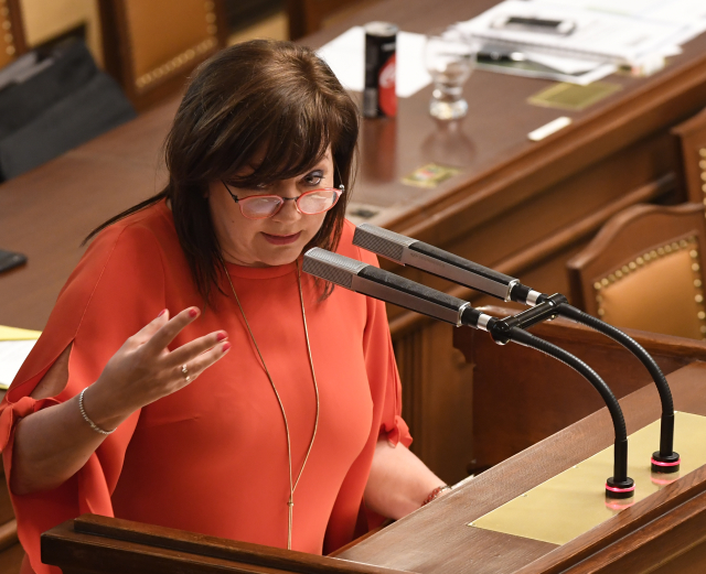 Ministryně financí Alena Schillerová.