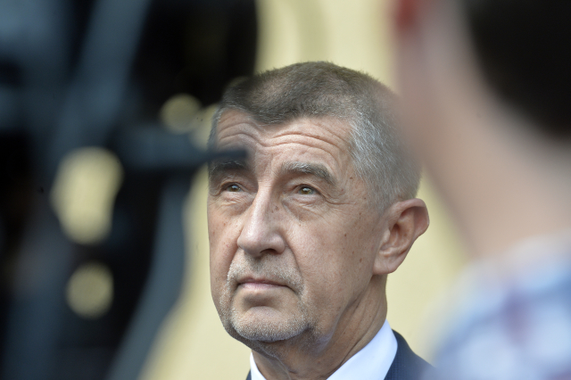 Český premiér Andrej Babiš.