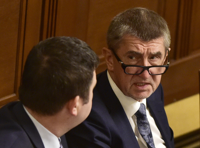 Český premiér Andrej Babiš.