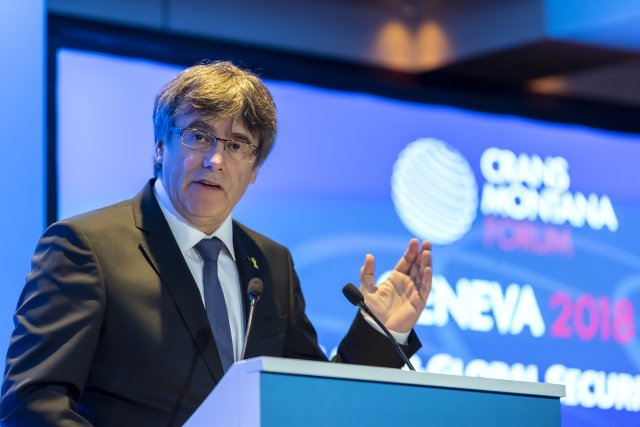 Bývalý předseda katalánské vlády Carles Puigdemont.