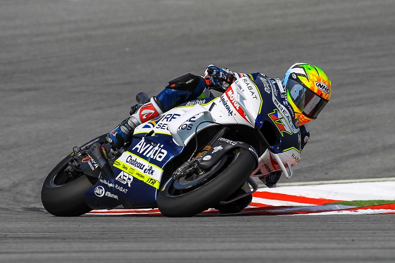 Karel Abraham odstartuje do nedělní Velké ceny Itálie silničních motocyklů z šesté řady. 
