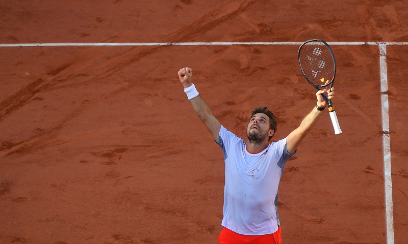 Centimetr může změnit vítěze, cení si Wawrinka heroické výhry.