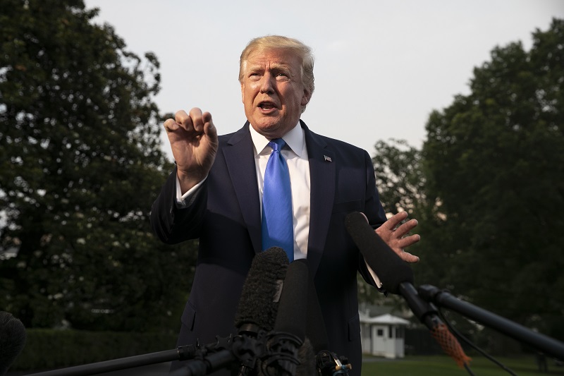 Donald Trump měl s vévodkyní Meghan v minulosti spory.