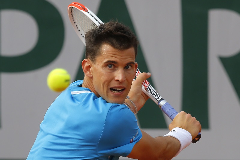 Rakouský tenista Dominic Thiem  nechápe chování Sereny Williamsové.