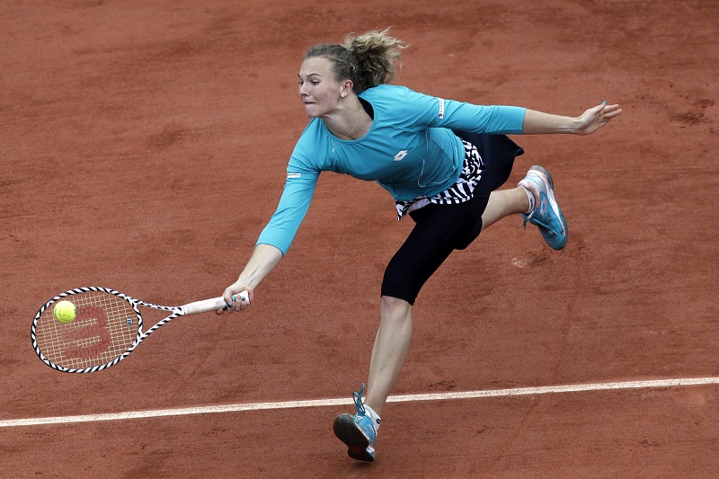 Kateřina Siniaková se loučí s French Open v osmifinále. Kateřina Siniaková se loučí s French Open v osmifinále.