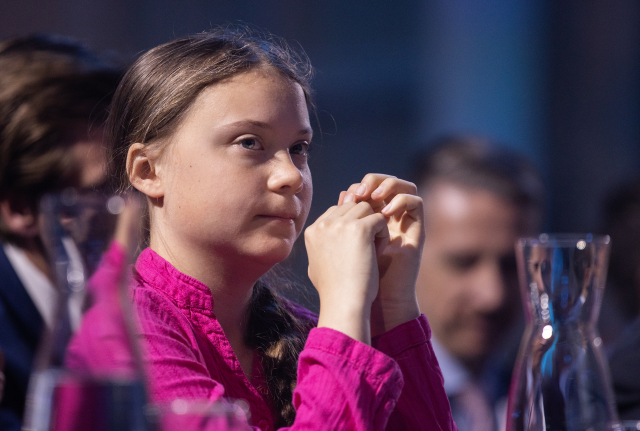 Švédská aktivistka Greta Thunbergová.