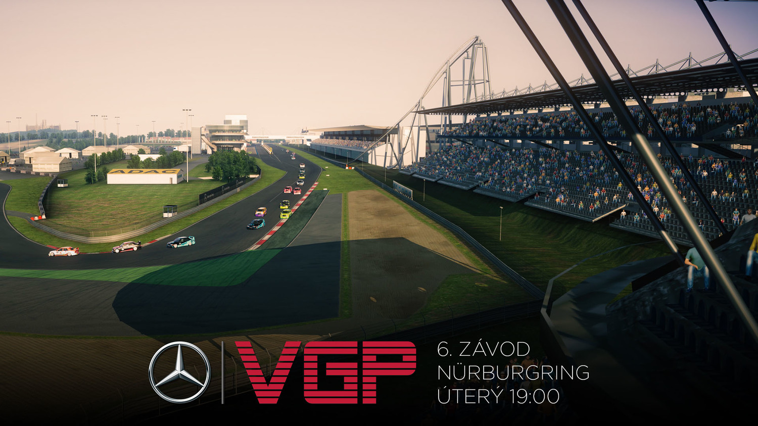 Na závodníky Virtual GP čeká v úterý německý okruh Nürburgring