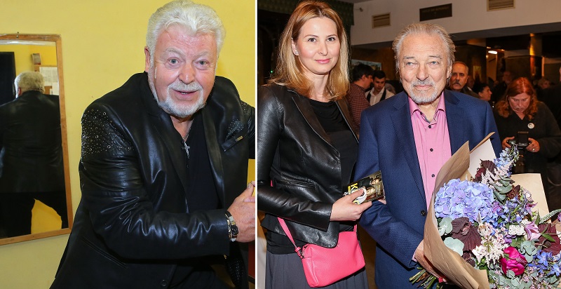 Milan Drobný, Ivana a Karel Gottovi.