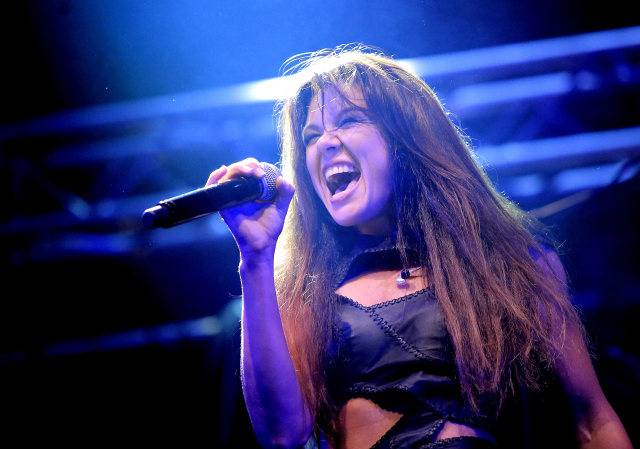 Ukrajinská zpěvačka Ruslana.