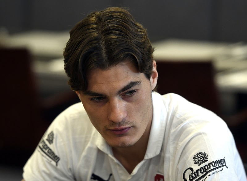 Patrik Schick na reprezentačním srazu národního týmu. 