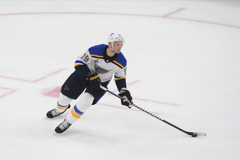 Hokejový obránce Jay Bouwmeester.