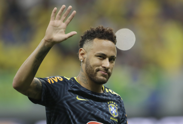 Brazilský fotbalista Neymar.