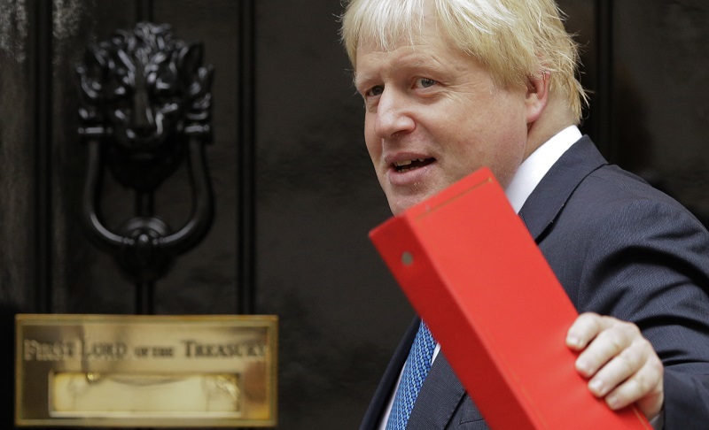 Hlavní kandidát na britského premiéra Boris Johnson.