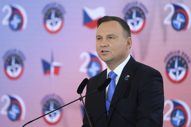 Polský prezident Andrzej Duda.