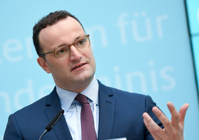 Německý ministr zdravotnictví Jens Spahn.