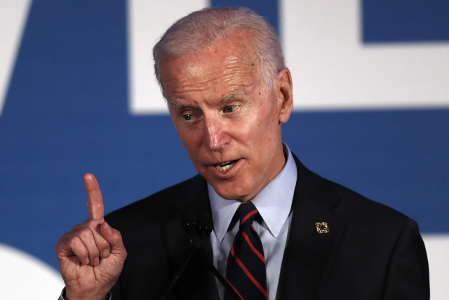 Demokrat Joe Biden.