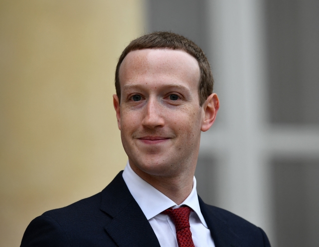 Zakladatel Facebooku Mark Zuckerberg.