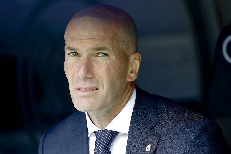Trenér Realu Zinédine Zidane (ilustrační foto).