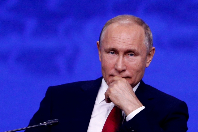 Ruský prezident Vladimir Putin.