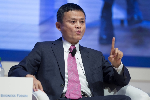 Jack Ma, zakladatel internetového obchodu ALIBABA.