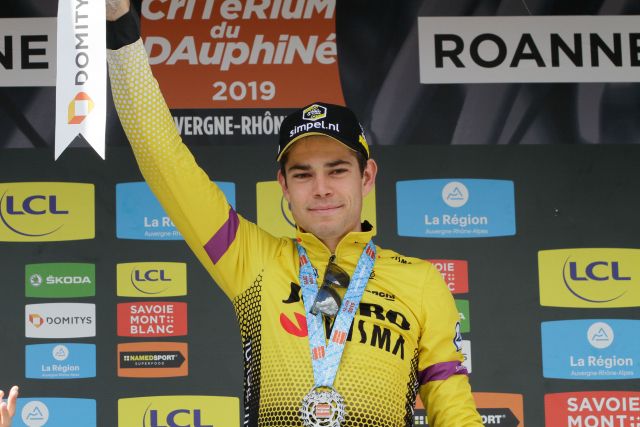 Wout van Aert na Dauphiné po čtvrté etapě.