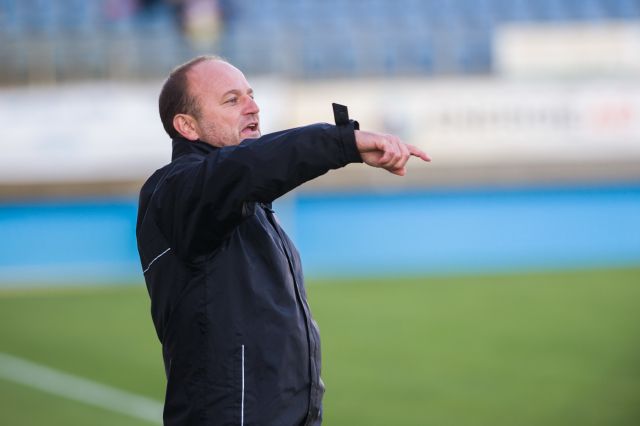 Pavel Hoftych ještě jako trenér Českých Budějovic.