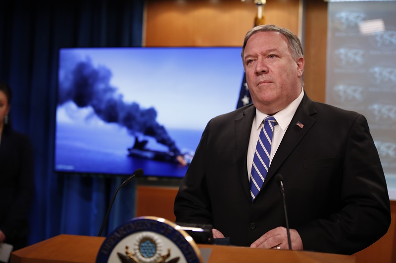 Mike Pompeo ukázal na Írán na základě informací tajné služby.