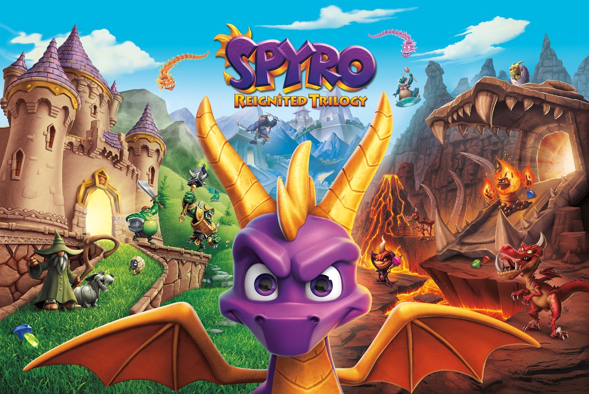 Přepracovaná Spyro trilogie míří oficiálně na počítače a také konzoli od Nintenda