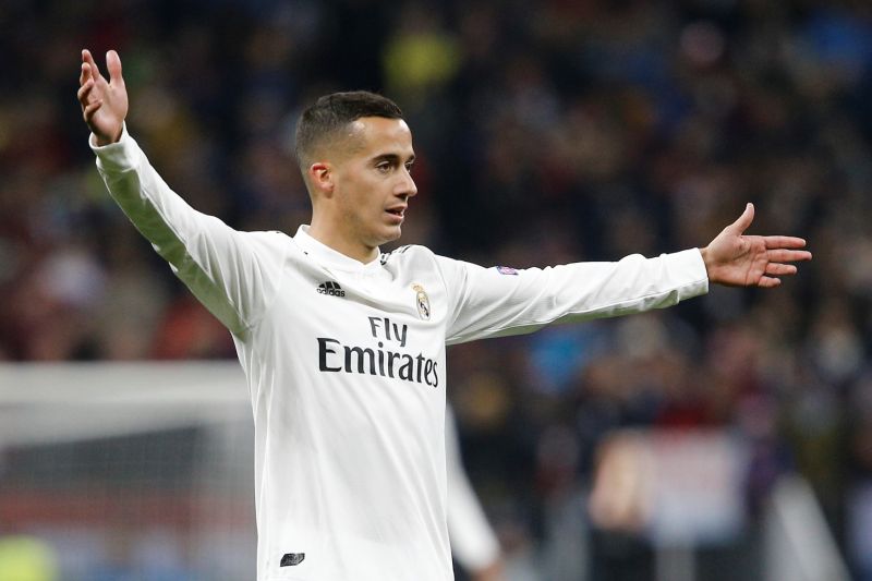 Záložník Realu Madrid Lucas Vázquez.