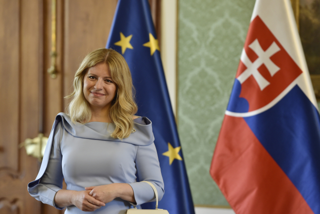Slovenská prezidentka Zuzana Čaputová.