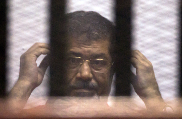 Někdejší islamistický egyptský prezident Muhammad Mursí.