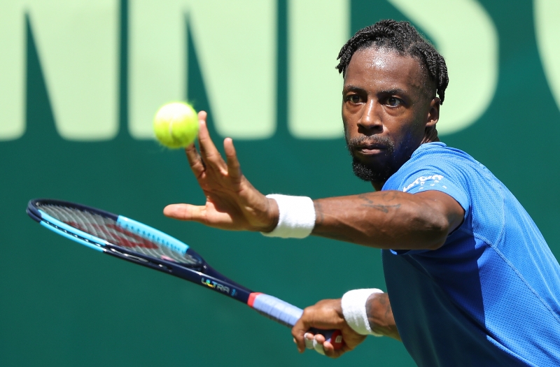 Gael Monfils opět pobavil tenisové fanoušky.