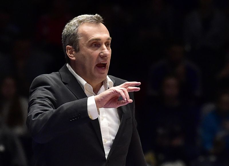 Reprezentační trenér českých basketbalistů Ronen Ginzburg.