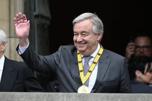 Generální tajemník OSN António Guterres.