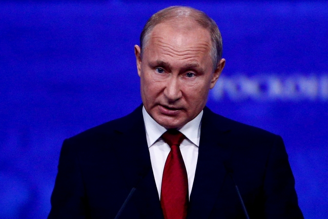 Ruský prezident Vladimir Putin.