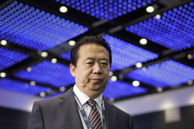 Bývalý šéf mezinárodní policejní organizace Interpol Meng Chung-wej.