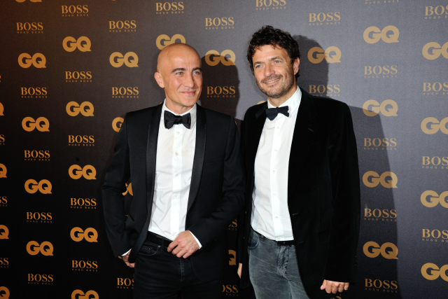 Cassius Philippe Cerboneschi (vpravo) a Hubert Blanc-Francard.