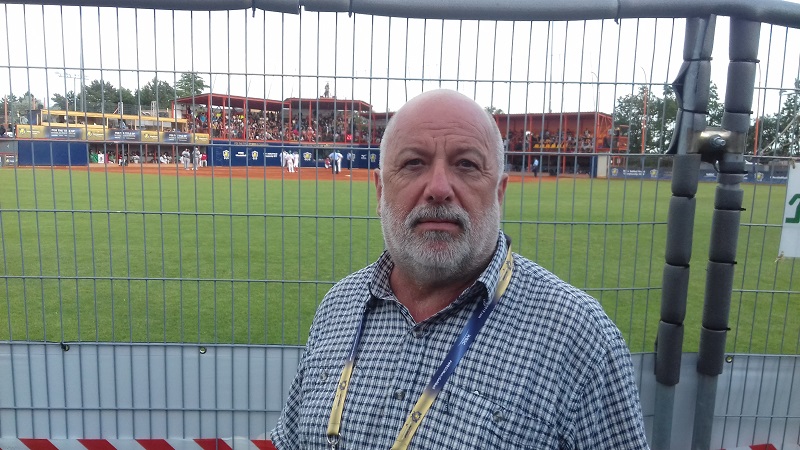 Jan Voda hodnotí dosavadní vystoupení softbalistů na domácím šampionátu.