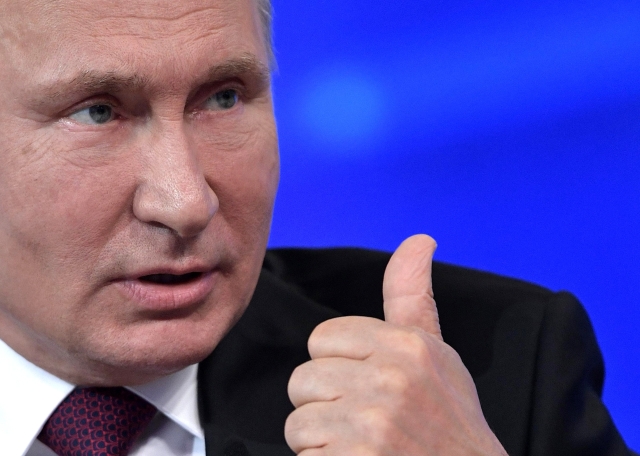 Ruský prezident Vladimir Putin.