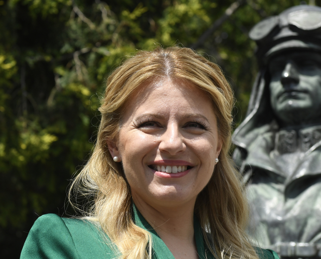 Slovenská prezidentka Zuzana Čaputová.