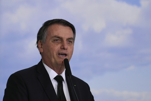 Prezident Brazílie Jair Bolsonaro.