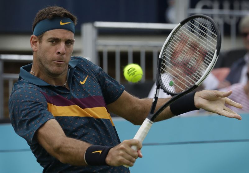Argentinský tenista Juan Martín Del Potro.