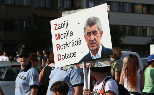 Demonstrace na Letné skončila.