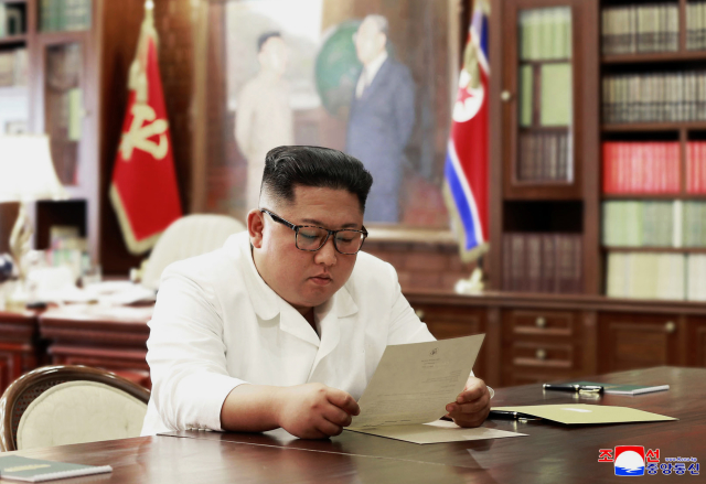 Vůdce KLDR Kim Čong-un. 