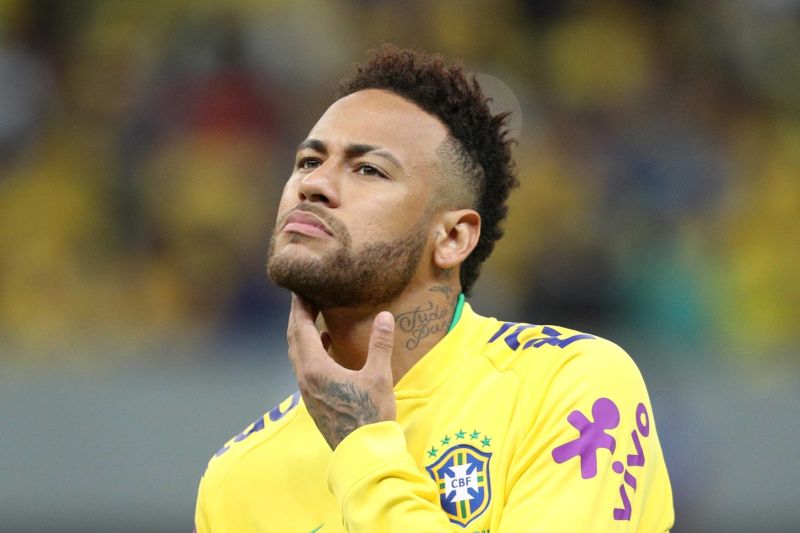 Brazilský fotbalista Neymar.