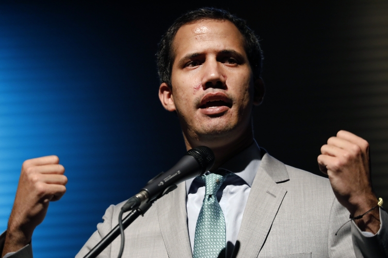Vůdce venezuelské opozice Juan Guaidó.
